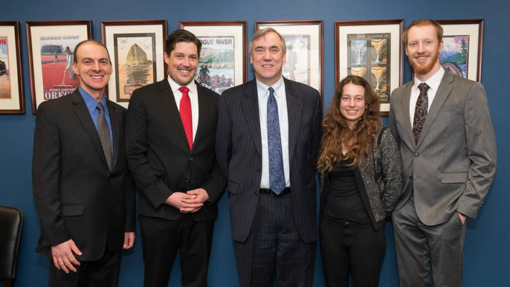 Meeting with Oregon's Senator Jeff Merkley