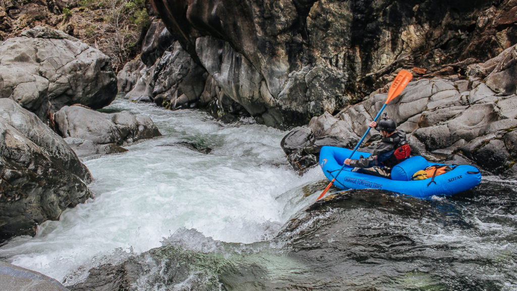 Kayaking Canyon Creek